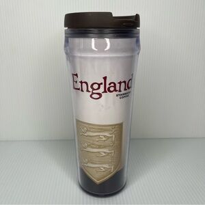Starbucks 12oz City Series Travel Tumbler England Insulated Coffee Cup 2008